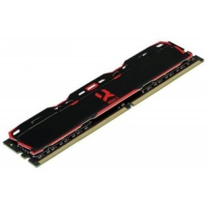 Модуль памяті для компютера DDR4 8GB 3200 MHz Iridium Black Goodram (IR-X3200D464L16S/8G)