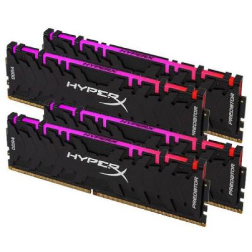 Модуль памяті для компютера DDR4 32GB (4x8GB) 2933 MHz HyperX Predator Kingston Fury (ex.HyperX) (HX429C15PB3AK4/32)