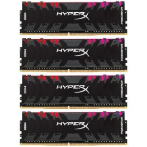 Модуль памяті для компютера DDR4 32GB (4x8GB) 2933 MHz HyperX Predator Kingston Fury (ex.HyperX) (HX429C15PB3AK4/32)