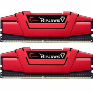Модуль памяті для компютера DDR4 8GB (2x4GB) 2400 MHz RIPJAWS V RED G.Skill (F4-2400C17D-8GVR)