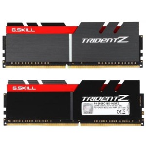 Модуль памяті для компютера DDR4 16GB (2x8GB) 3000 MHz TridentZ Black G.Skill (F4-3000C15D-16GTZ)