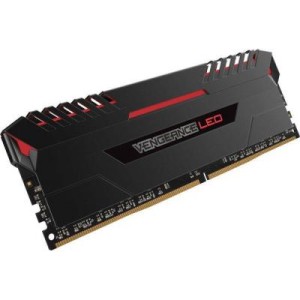 Модуль памяті для компютера DDR4 16GB (2x8GB) 3000 MHz Vengeance LED Red Corsair (CMU16GX4M2C3000C15R)