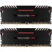 Модуль памяті для компютера DDR4 16GB (2x8GB) 3000 MHz Vengeance LED Red Corsair (CMU16GX4M2C3000C15R)