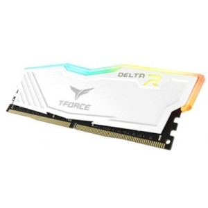 Модуль памяті для компютера DDR4 16GB 2400 MHz Delta Series RGB white Team (TF4D416G2400HC15B01)