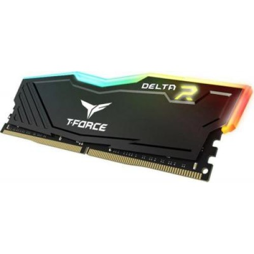 Модуль памяті для компютера DDR4 16GB 2400 MHz Delta Series RGB black Team (TF3D416G2400HC15B01)