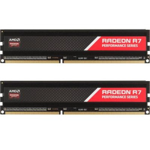 Модуль памяті для компютера DDR4 8GB (2x4GB) 2400 MHz Radeon R7 AMD (R748G2400U1K)