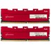 Модуль памяті для компютера DDR4 16GB (2x8GB) 3200 MHz Kudos Red eXceleram (EKRED4163217AD)