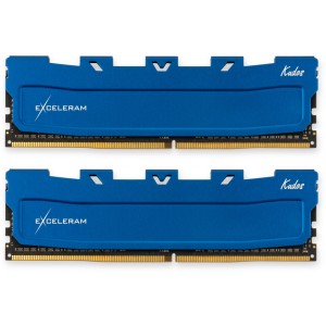 Модуль памяті для компютера DDR4 32GB (2x16GB) 2666 MHz Kudos Blue eXceleram (EKBLUE4322619AD)