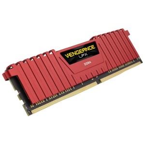 Модуль памяті для компютера DDR4 32GB (2x16GB) 3000 MHz Vengeance LPX Red Corsair (CMK32GX4M2B3000C15R)