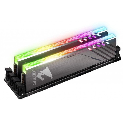 Модуль памяті для компютера DDR4 16GB (2x8GB) 3200 MHz RGB Fusion GIGABYTE (GP-AR32C16S8K2SU416R)