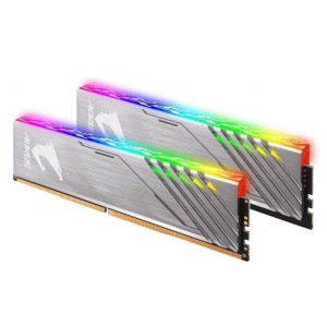 Модуль памяті для компютера DDR4 16GB (2x8GB) 3200 MHz RGB Fusion GIGABYTE (GP-AR32C16S8K2SU416R)