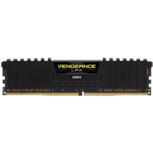 Модуль памяті для компютера DDR4 16GB 2400 MHz Vengeance LPX Black Corsair (CMK16GX4M1A2400C16)