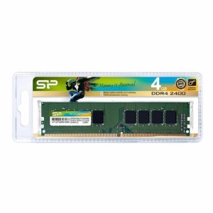 Модуль памяті для компютера DDR4 4GB 2400 MHz Silicon Power (SP004GBLFU240C02)
