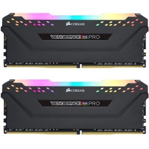 Модуль памяті для компютера DDR4 16GB (2x8GB) 2666 MHz Vengeance RGB PRO Corsair (CMW16GX4M2A2666C16)