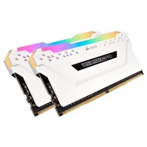 Модуль памяті для компютера DDR4 16GB (2x8GB) 3000 MHz Vengeance RGB PRO Corsair (CMW16GX4M2C3000C15W)
