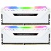 Модуль памяті для компютера DDR4 16GB (2x8GB) 3000 MHz Vengeance RGB PRO Corsair (CMW16GX4M2C3000C15W)