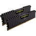 Модуль памяті для компютера DDR4 8GB (2x4GB) 3000 MHz Vengeance LPX black Corsair (CMK8GX4M2C3000C16)