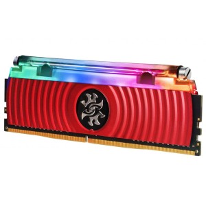 Модуль памяті для компютера DDR4 8GB 3600 MHz XPG Spectrix D80 Red ADATA (AX4U360038G17-SR80)