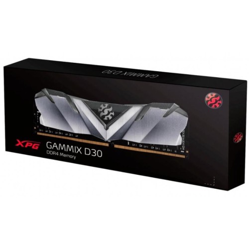 Модуль памяті для компютера DDR4 8GB 3000 MHz XPG Gammix D30 Black ADATA (AX4U300038G16-SB30)