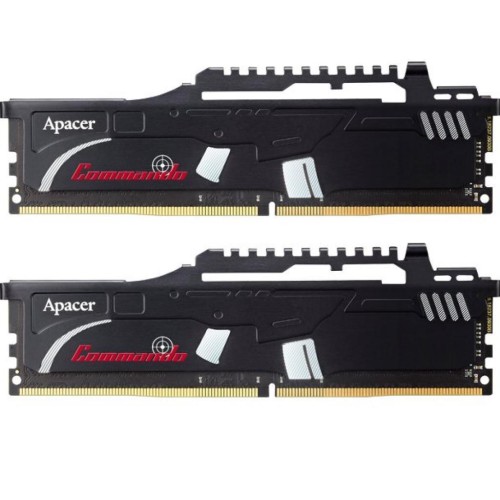 Модуль памяті для компютера DDR4 32GB (2x16GB) 3000 MHz Commando Series Apacer (EK.32GAZ.GJAK2)