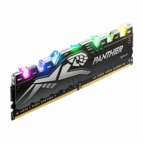 Модуль памяті для компютера DDR4 8GB 2666 MHz Panther Rage RGB Silver Apacer (EK.08G2V.GQN)