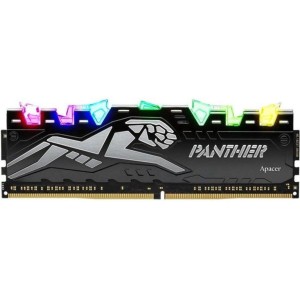 Модуль памяті для компютера DDR4 8GB 2666 MHz Panther Rage RGB Silver Apacer (EK.08G2V.GQN)
