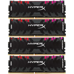 Модуль памяті для компютера DDR4 32GB (4x8GB) 3200 MHz HyperX Predator Kingston Fury (ex.HyperX) (HX432C16PB3AK4/32)