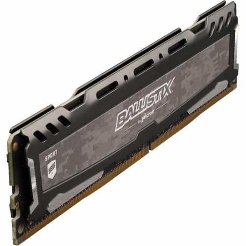 Модуль памяті для компютера DDR4 8GB (2x4GB) 2400 MHz Ballistix Sport Grey Micron (BLS2K4G4D240FSB)