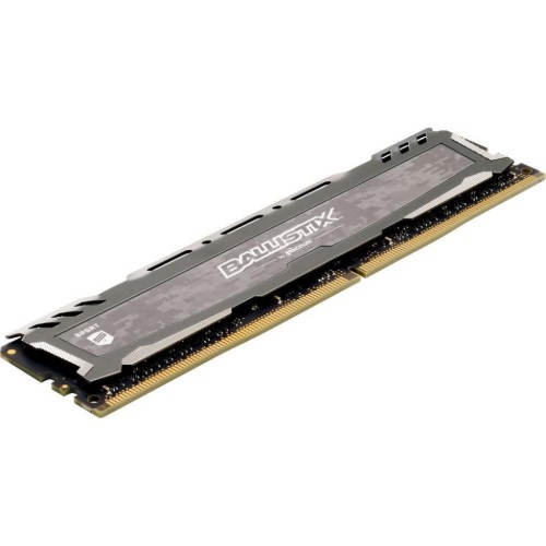 Модуль памяті для компютера DDR4 8GB (2x4GB) 2400 MHz Ballistix Sport Grey Micron (BLS2K4G4D240FSB)