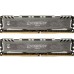 Модуль памяті для компютера DDR4 8GB (2x4GB) 2400 MHz Ballistix Sport Grey Micron (BLS2K4G4D240FSB)