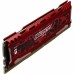 Модуль памяті для компютера DDR4 16GB (2x8GB) 2666 MHz Ballistix Sport Red Micron (BLS2K8G4D26BFSE)