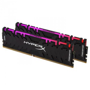 Модуль памяті для компютера DDR4 32GB (2x16GB) 3200 MHz HyperX Predator RGB Kingston Fury (ex.HyperX) (HX432C16PB3AK2/32)