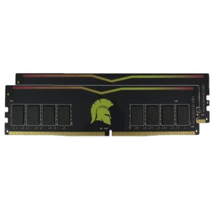 Модуль памяті для компютера DDR4 16GB (2x8GB) 2400 MHz Yellow eXceleram (E47060AD)