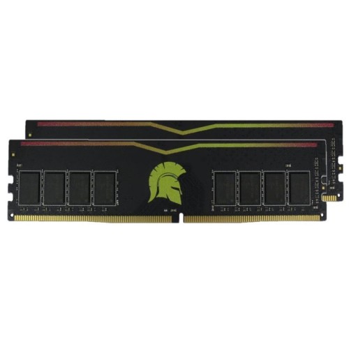 Модуль памяті для компютера DDR4 16GB (2x8GB) 2666 MHz Yellow eXceleram (E47061AD)