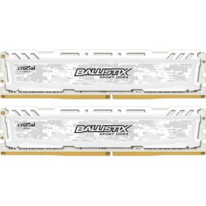 Модуль памяті для компютера DDR4 16GB (2x8GB) 3000 MHz Ballistix Sport Micron (BLS2K8G4D30AESCK)