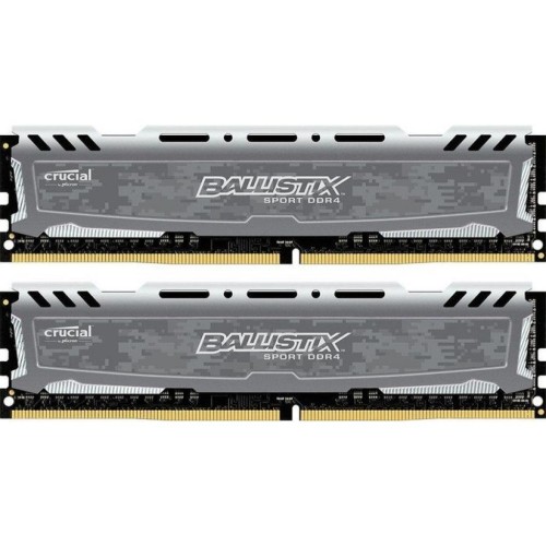 Модуль памяті для компютера DDR4 16GB (2x8GB) 3200 MHz Ballistix Sport Micron (BLS2K8G4D32AESBK)