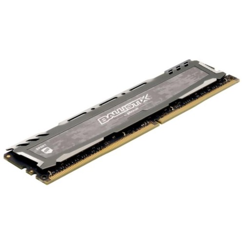 Модуль памяті для компютера DDR4 16GB (2x8GB) 2666 MHz Ballistix Sport Micron (BLS2K8G4D26BFSBK)