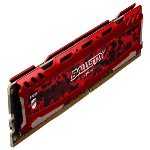 Модуль памяті для компютера DDR4 8GB 3200 MHz Ballistix Sport Micron (BLS8G4D32AESEK)