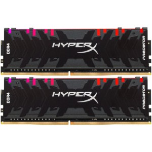 Модуль памяті для компютера DDR4 16GB (2x8GB) 4000 MHz HyperX Predator RGB Kingston Fury (ex.HyperX) (HX440C19PB3AK2/16)