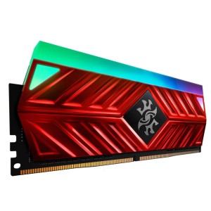 Модуль памяті для компютера DDR4 16GB (2x8GB) 3000 MHz Spectrix D41 Red ADATA (AX4U300038G16A-DR41)
