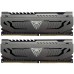 Модуль памяті для компютера DDR4 16GB (2x8GB) 3000 MHz Viper Steel Patriot (PVS416G300C6K)