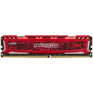 Модуль памяті для компютера DDR4 8GB 3000 MHz Ballistix Sport Red Micron (BLS8G4D30AESEK)