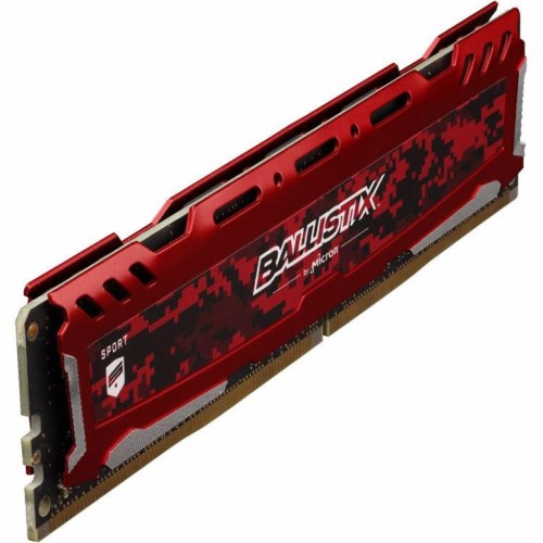 Модуль памяті для компютера DDR4 16GB (2x8GB) 3000 MHz Ballistix Sport Red Micron (BLS2K8G4D30AESEK)