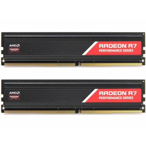 Модуль памяті для компютера DDR4 16GB (2x8GB) 2400 MHz Radeon R7 AMD (R7S416G2400U2K)
