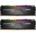 Модуль памяті для компютера DDR4 16GB (2x8GB) 3200 MHz HyperX FURY RGB Kingston Fury (ex.HyperX) (HX432C16FB3AK2/16)