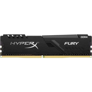 Модуль памяті для компютера DDR4 4GB 2400 MHz HyperX FURY Black Kingston Fury (ex.HyperX) (HX424C15FB3/4)