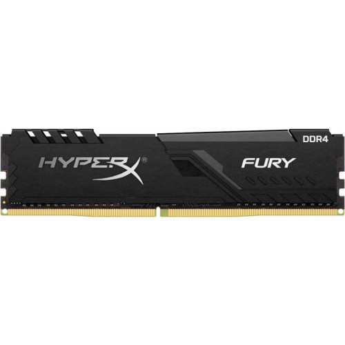 Модуль памяті для компютера DDR4 8GB 2666 MHz HyperX FURY Black Kingston Fury (ex.HyperX) (HX426C16FB3/8)