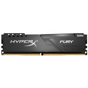 Модуль памяті для компютера DDR4 8GB 3200 MHz HyperX FURY Black Kingston Fury (ex.HyperX) (HX432C16FB3/8)