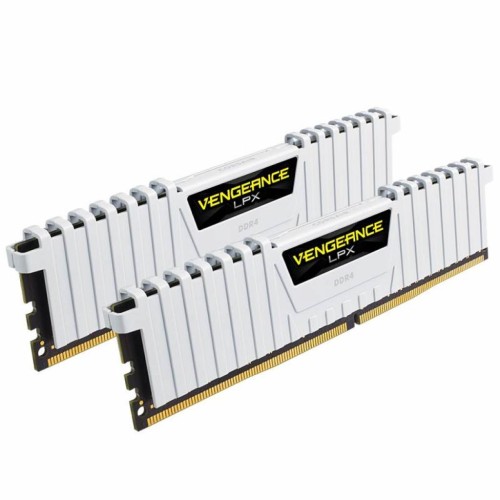 Модуль памяті для компютера DDR4 32GB (2x16GB) 2666 MHz Vengeance LPX White Corsair (CMK32GX4M2A2666C16W)