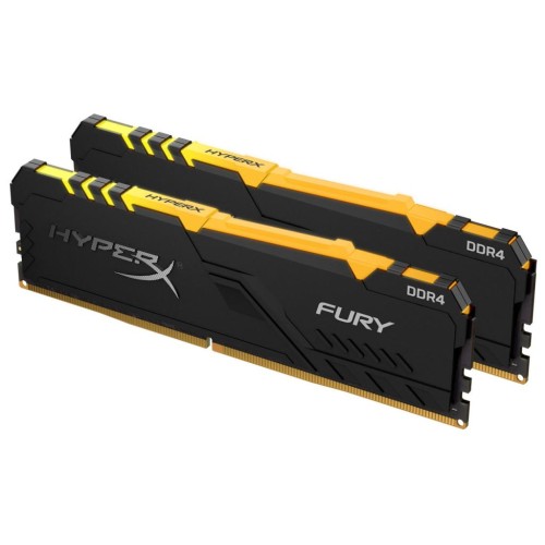 Модуль памяті для компютера DDR4 16GB (2x8GB) 3000 MHz HyperX Fury Kingston Fury (ex.HyperX) (HX430C15FB3AK2/16)